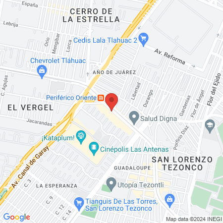 NovoDental Oriente map