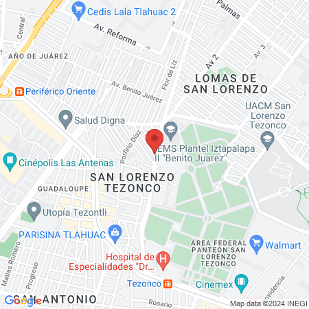 GCI Laboratorio de control S.C. map