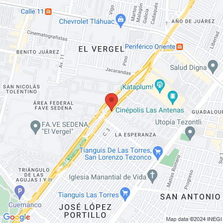 Servicios Médicos La Esperanza map
