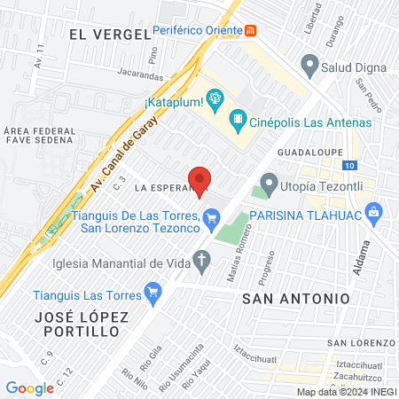 Fisioterapia y Rehabilitación Omar Gutiérrez map