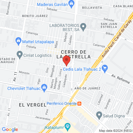 Estetica Canina Peta map