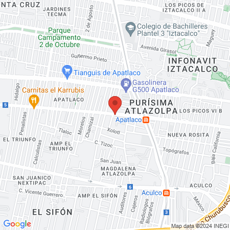 CONSULTORIO DENTAL ESPECIALIDADES ODONTOLOGICAS map