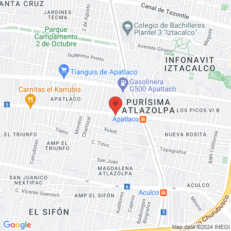 Condultorio Dermatologico map