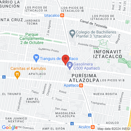 Mi Dentista map