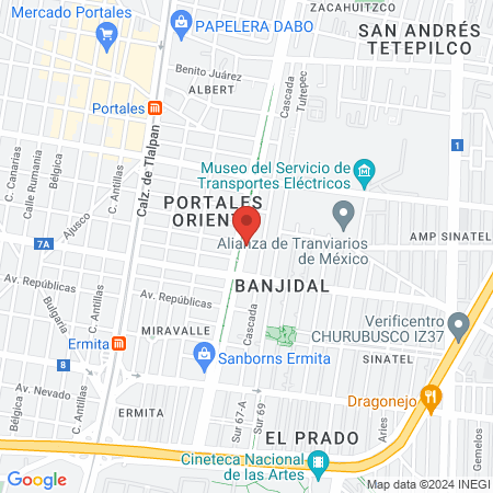 Consultorio Dental map