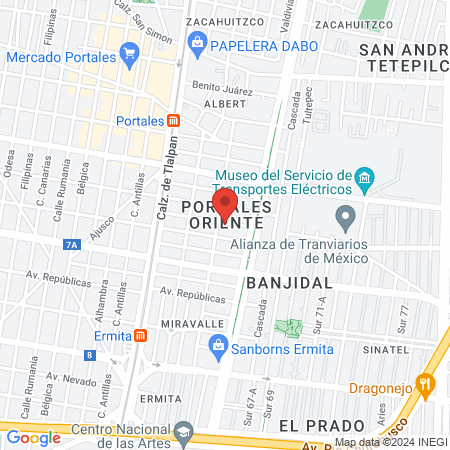 Consultorio Dental Dra. Mercedes Juárez map