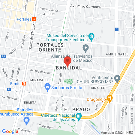 Medicina Fisica de Rehabilitacion map