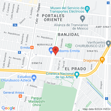 Mi Consultorio Eje 8 map