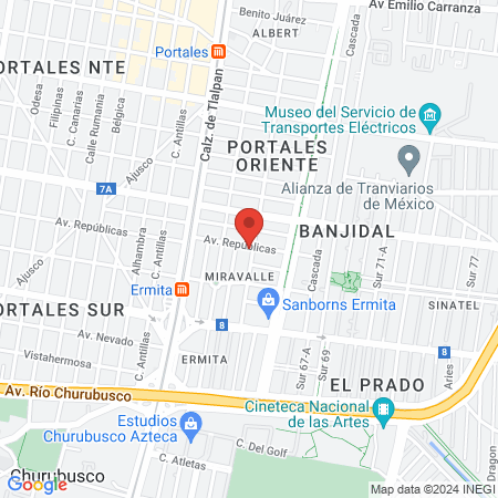 Consultorio veterinario Biopet map