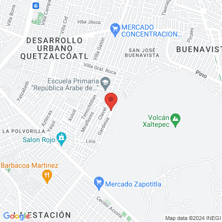 Comunidad Quetzal-Huitzilin map