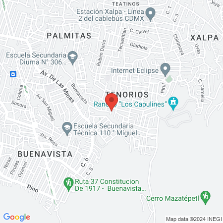 El Mejor Doctor Chamán map