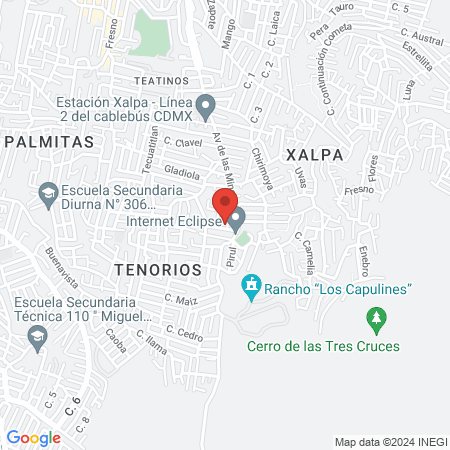 Unidad Médica de Eco Diagnóstico (UMED) map