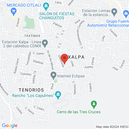 Podología Roa map