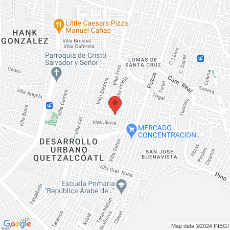 Especialidades Médicas Santa María map