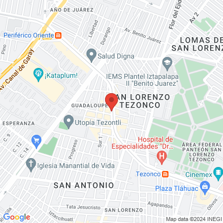 Estetica Marlen map