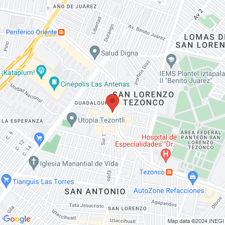 Tany's Nails Beauty's map