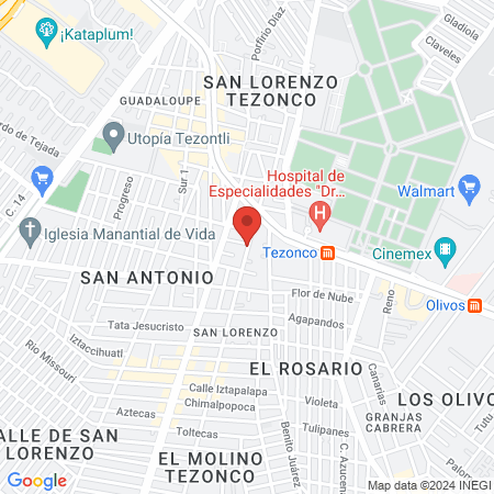 Temazcalli "Centro Integral de Terapias alternativas" map