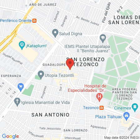 Garcia Diaz Adalias map