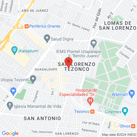 Consultorio dental Nora map