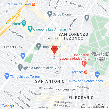 Consultorio Dental "Del Sur" map