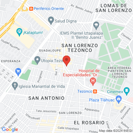 Clínica Pie Siempre Sano map