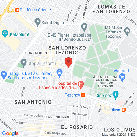 Ortopodología Preventiva map