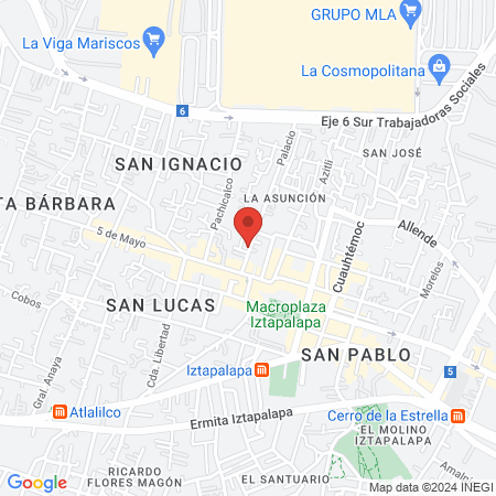 Trenzas africanas y barbería FM map