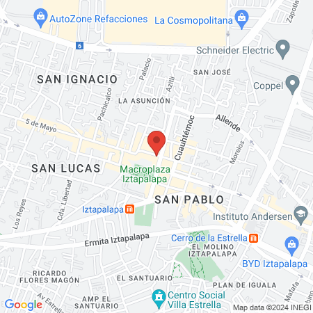 Shaves & Cuts Barber map