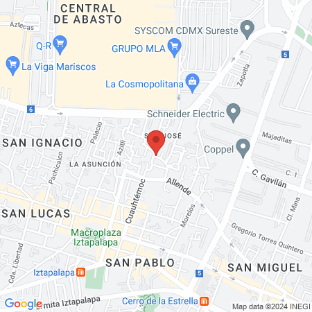 Barber Shop Rosse’s map