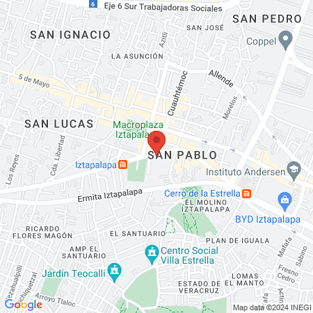 Dentista | Ortodoncia | Dra. Ma. del Pilar Carrasco map