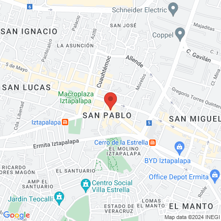 Consultorio Dental CD. Fabiola Jiménez Gómez map