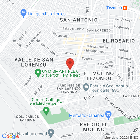 Club De Gimnasia Artística Amellali map