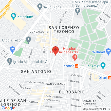 consultorio dental Good Dent map