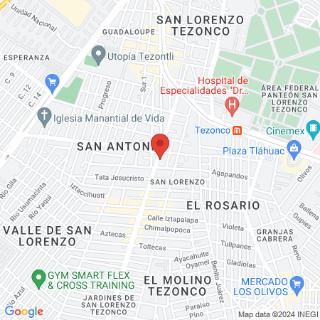 Ortopedia Ricardo Asain map