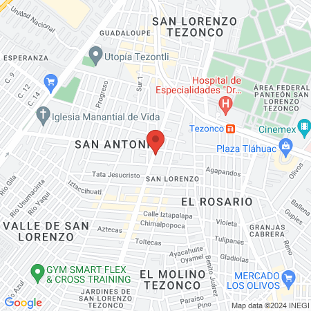 Cardiología Jaime Granados map