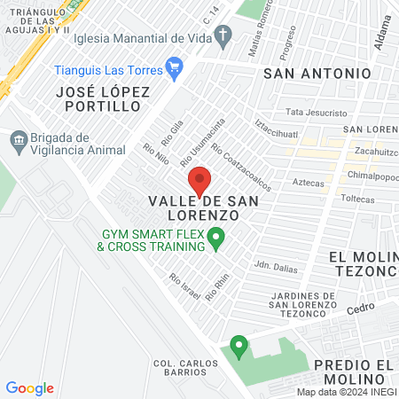 Veterinaria y Estética Canina Canito map