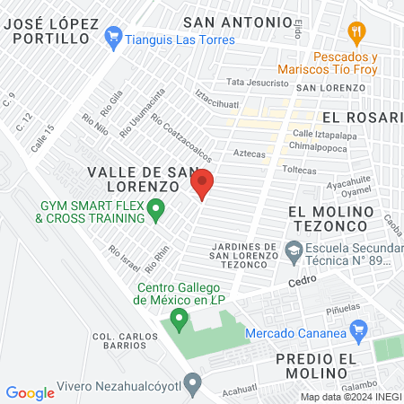 PEQUEÑOS AMIGOS, Servicios Veterinarios map