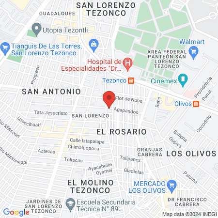 Consultorio Dental map