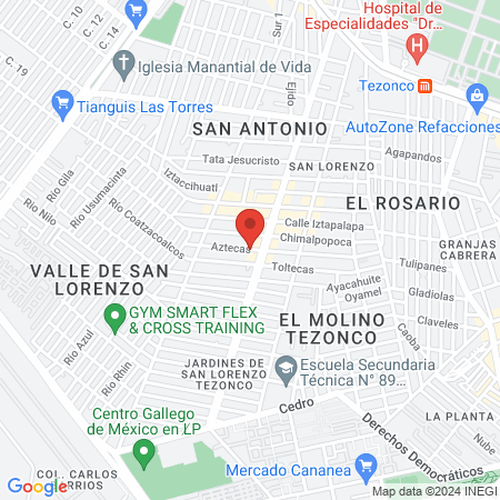 Odontología Integral Dr. José Antonio Quintero Pérez map