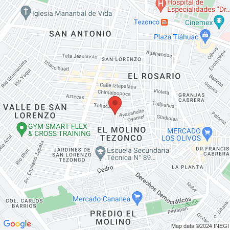 Odontología Integral Dr. Guillermo Briseño map