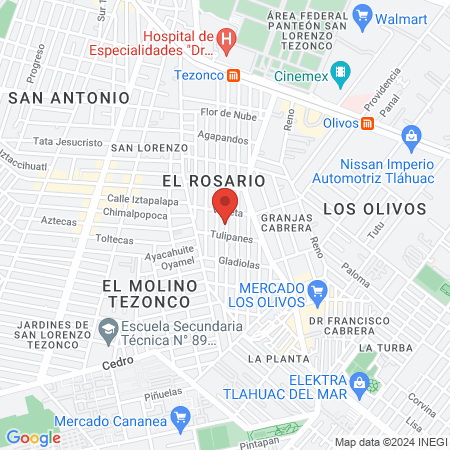 Consultorio Dental map