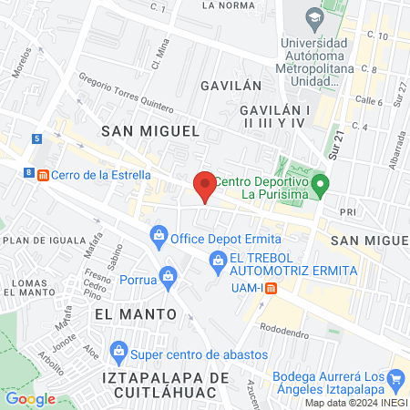 Only Stars beauty salon map