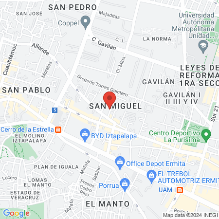 Consultorio Dental AliDent map