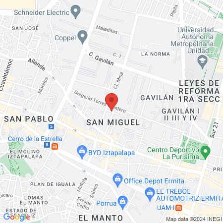 CONSULTORIO DENTAL map