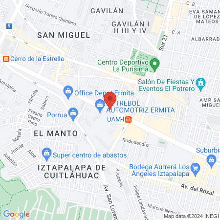 Consultorio Dental map