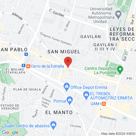 Ortopedia y traumatologia map