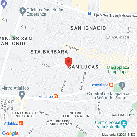 Estètica Unisex map