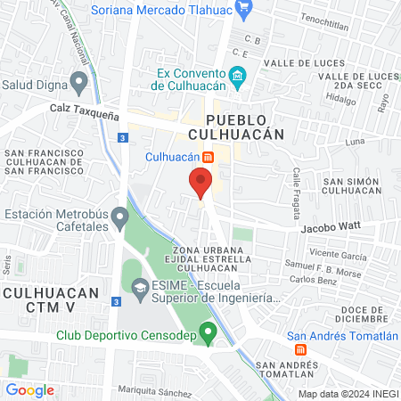Atención médica especializada map