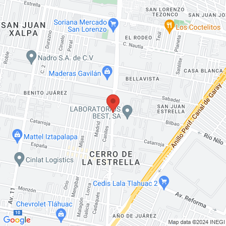 BARBER TRUCK D MORA map