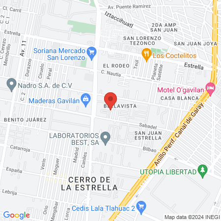 dental Bellavista map